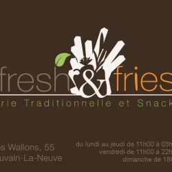 Fresh and Fries à Ottignies-Louvain-la-Neuve - Ottignies-Louvain-la-Neuve, Brabant Wallon