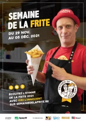 C'est la semaine de la frite en Belgique! 