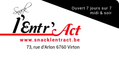 Snack friterie L'Entr'ACT à Virton - Virton, Luxembourg