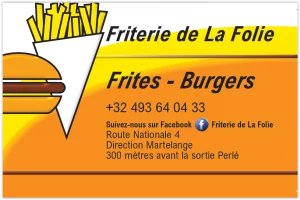 Friterie de La Folie - Martelange, Luxembourg