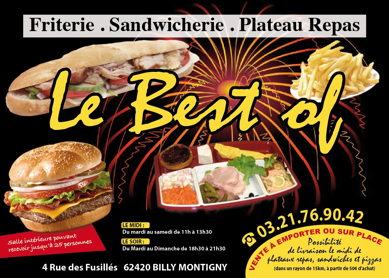 Le Bestof à BillyMontigny sur le portail des friteries